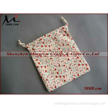 Wholesale Cotton Fabric Drawstring Bag,Small Drawstring Bags